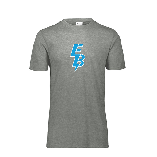 [FTSCUBGY-AS-LOGO1] Decker Men's Tri-Blend T-Shirt - Short Sleeve (Adult S, Gray, Logo 1)