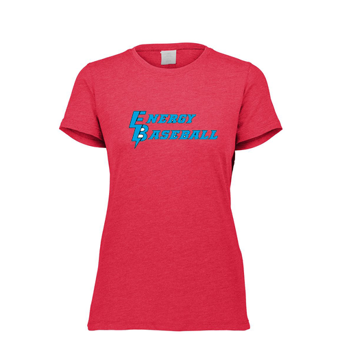 [FTSCUBRD-FAXS-LOGO2] Decker Women's Tri-Blend T-Shirt - Short Sleeve (Female Adult XS, Red, Logo 2)