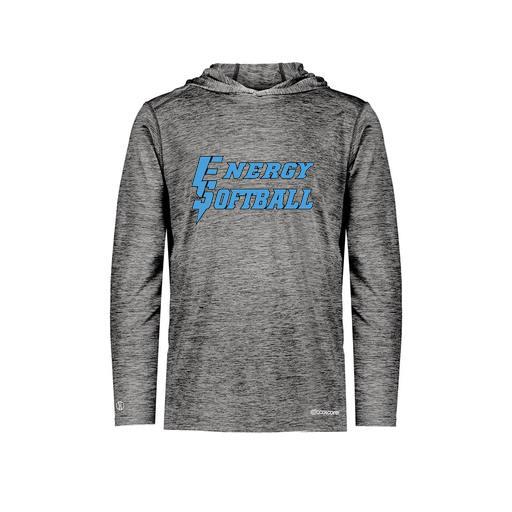 [FOLHCGBK-YS-LOGO3] Decker Youth Charge Hoodie (Youth S, Black, Logo 3)