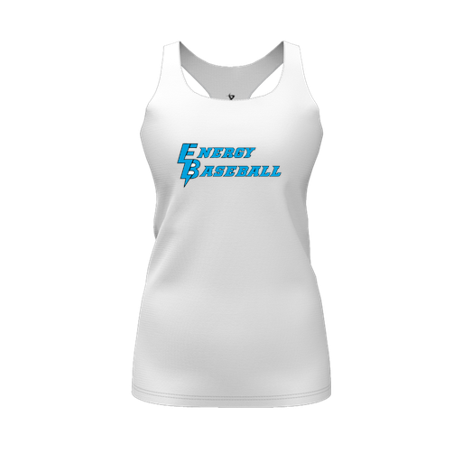 [FT0TRBWH-FYS-LOGO2] Decker Racerback Tank Top (Female Youth S, White, Logo 2)