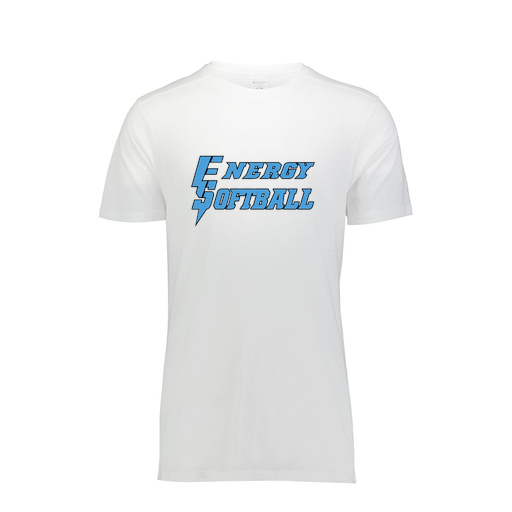 [FTSCUBWH-AS-LOGO3] Decker Men's Tri-Blend T-Shirt - Short Sleeve (Adult S, White, Logo 3)
