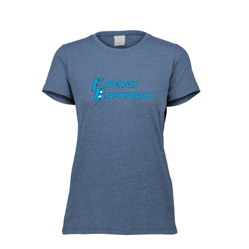 [FTSCUBNV-FAXS-LOGO2] Decker Women's Tri-Blend T-Shirt - Short Sleeve (Female Adult XS, Navy, Logo 2)