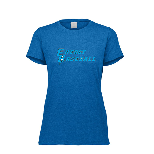 [FTSCUBRY-FAXS-LOGO2] Decker Women's Tri-Blend T-Shirt - Short Sleeve (Female Adult XS, Royal, Logo 2)
