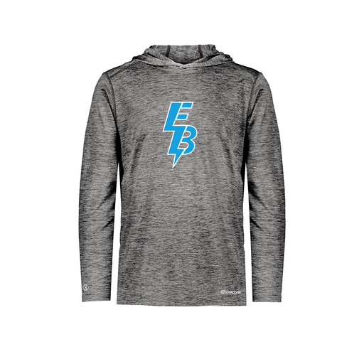 [FOLHCGBK-AS-LOGO1] Decker Men's Charge Hoodie (Adult S, Black, Logo 1)