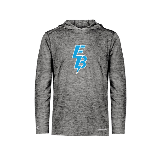 [FOLHCGBK-YS-LOGO1] Decker Youth Charge Hoodie (Youth S, Black, Logo 1)