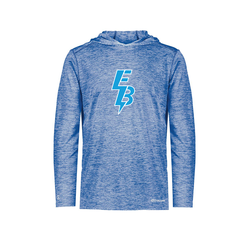 [FOLHCGRY-YS-LOGO1] Decker Youth Charge Hoodie (Youth S, Royal, Logo 1)