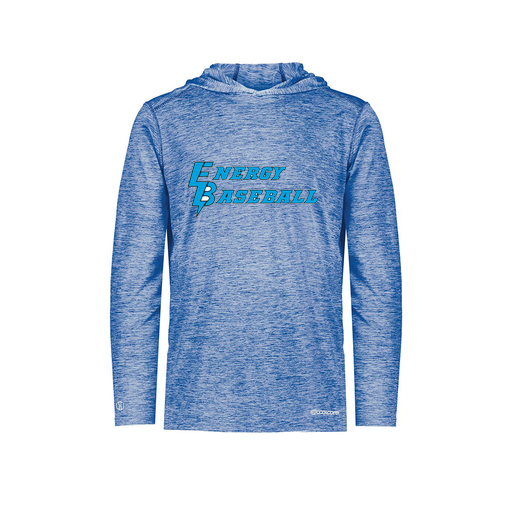 [FOLHCGRY-YS-LOGO2] Decker Youth Charge Hoodie (Youth S, Royal, Logo 2)