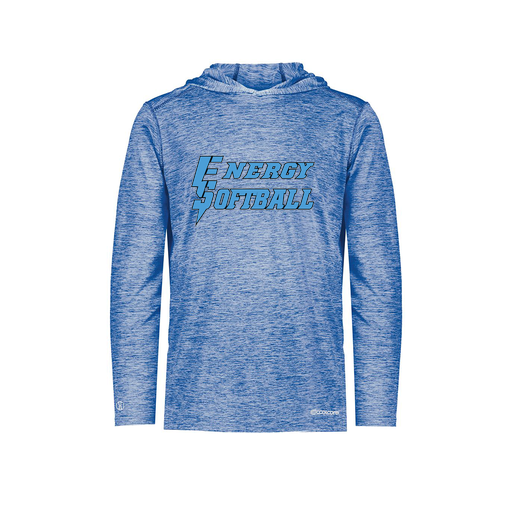 [FOLHCGRY-YS-LOGO3] Decker Youth Charge Hoodie (Youth S, Royal, Logo 3)