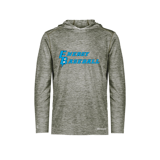 [FOLHCGGY-YS-LOGO2] Decker Youth Charge Hoodie (Youth S, Gray, Logo 2)