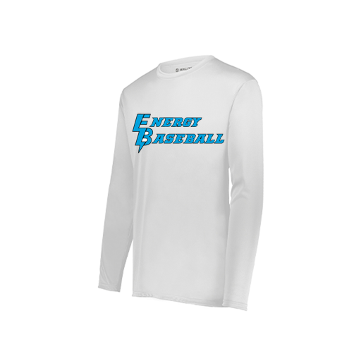 [222822.005.XS-LOGO2] Men's LS Smooth Sport Shirt (Adult XS, White, Logo 2)